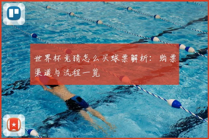 世界杯竞猜怎么买球票解析：购票渠道与流程一览