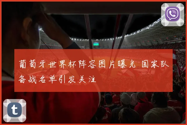 葡萄牙世界杯阵容图片曝光 国家队备战名单引发关注